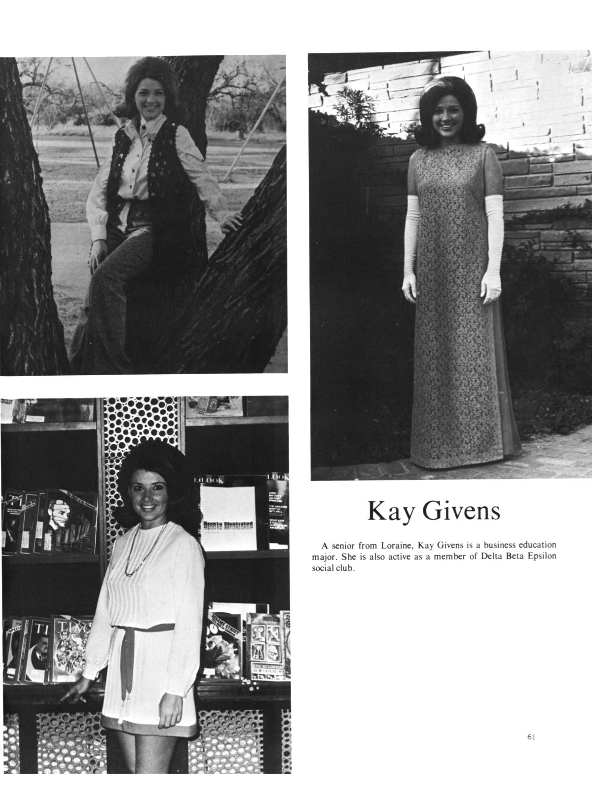 The Totem, Yearbook of McMurry College, 1971
                                                
                                                    61
                                                