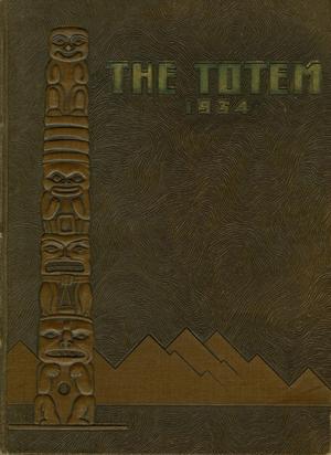 Primary view of object titled 'The Totem, Yearbook of McMurry College, 1934'.
