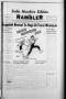 Thumbnail image of item number 1 in: 'The Rambler (Fort Worth, Tex.), Vol. 19, No. 4, Ed. 1 Monday, November 11, 1946'.