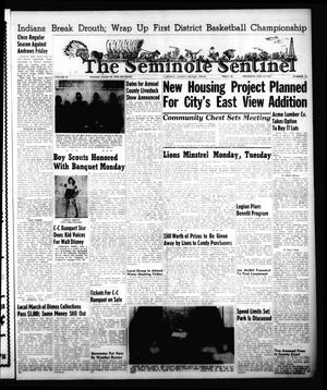 Primary view of object titled 'The Seminole Sentinel (Seminole, Tex.), Vol. 48, No. 11, Ed. 1 Thursday, February 10, 1955'.
