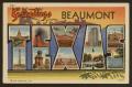 Thumbnail image of item number 1 in: '[Greetings from Beaumont Texas]'.