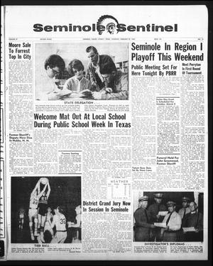 Primary view of object titled 'Seminole Sentinel (Seminole, Tex.), Vol. 57, No. 15, Ed. 1 Thursday, February 27, 1964'.