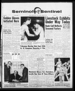 Primary view of object titled 'Seminole Sentinel (Seminole, Tex.), Vol. 56, No. 8, Ed. 1 Thursday, January 10, 1963'.