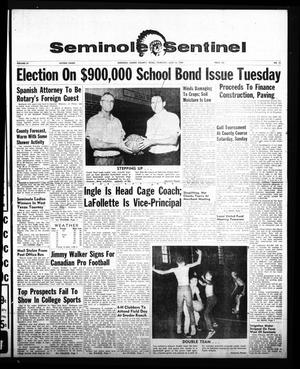 Primary view of object titled 'Seminole Sentinel (Seminole, Tex.), Vol. 57, No. 31, Ed. 1 Thursday, June 18, 1964'.
