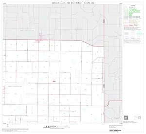 Primary view of object titled '2000 Census County Subdivison Block Map: Dimmitt South CCD, Texas, Block 3'.