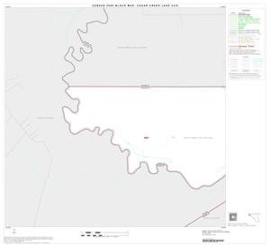 Primary view of object titled '2000 Census County Subdivison Block Map: Cedar Creek Lake CCD, Texas, Block 1'.