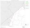 Map: 2000 Census County Subdivison Block Map: Yoakum CCD, Texas, Block 1