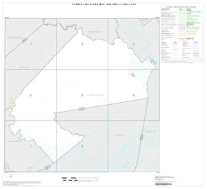 Primary view of object titled '2000 Census County Subdivison Block Map: Austwell-Tivoli CCD, Texas, Index'.