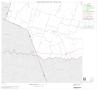 Map: 2000 Census County Subdivison Block Map: Davilla CCD, Texas, Block 3