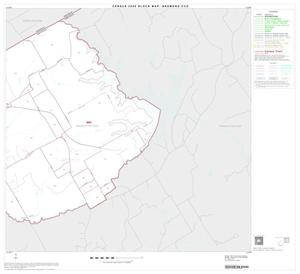 Primary view of object titled '2000 Census County Subdivison Block Map: Bremond CCD, Texas, Block 3'.