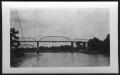 Primary view of [Bridge across a Texas river, perhaps the Trinity]