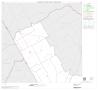 Map: 2000 Census County Subdivison Block Map: Kosse CCD, Texas, Block 1