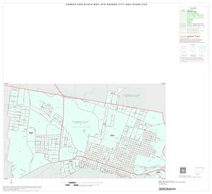 Primary view of object titled '2000 Census County Subdivison Block Map: Rio Grande City-San Isidro CCD, Texas, Inset A01'.