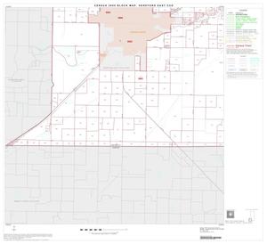 Primary view of object titled '2000 Census County Subdivison Block Map: Hereford East CCD, Texas, Block 7'.