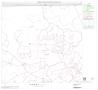 Map: 2000 Census County Subdivison Block Map: Briggs CCD, Texas, Block 2