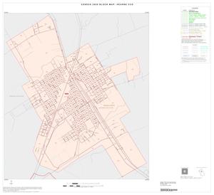 Primary view of object titled '2000 Census County Subdivison Block Map: Hearne CCD, Texas, Inset A01'.