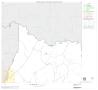 Map: 2000 Census County Subdivison Block Map: Beckville CCD, Texas, Block 1