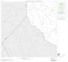 Map: 2000 Census County Subdivison Block Map: Milam CCD, Texas, Block 3
