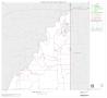 Map: 2000 Census County Subdivison Block Map: Moran CCD, Texas, Block 1