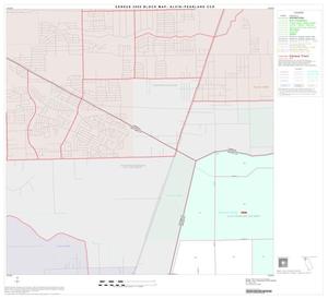 Primary view of object titled '2000 Census County Subdivison Block Map: Alvin-Pearland CCD, Texas, Block 1'.
