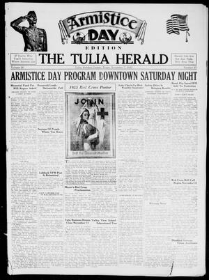 Primary view of The Tulia Herald (Tulia, Tex), Vol. 26, No. 45, Ed. 1, Thursday, November 7, 1935
