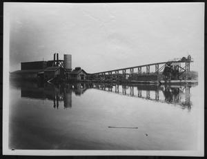 Primary view of object titled '[Sabine-Neches. A Plant at Guard Lock.]'.