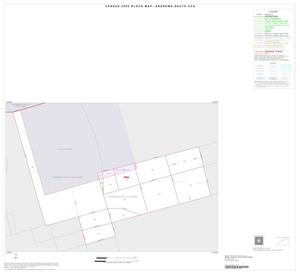 Primary view of object titled '2000 Census County Subdivison Block Map: Andrews South CCD, Texas, Inset A01'.