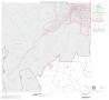Map: 2000 Census County Subdivison Block Map: Elkhart CCD, Texas, Block 1