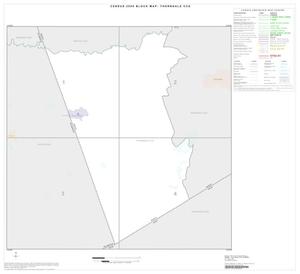 Primary view of object titled '2000 Census County Subdivison Block Map: Thorndale CCD, Texas, Index'.