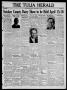 Thumbnail image of item number 1 in: 'The Tulia Herald (Tulia, Tex), Vol. 29, No. 14, Ed. 1, Thursday, April 7, 1938'.