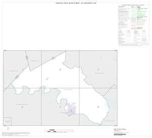 Primary view of object titled '2000 Census County Subdivison Block Map: La Grange CCD, Texas, Index'.