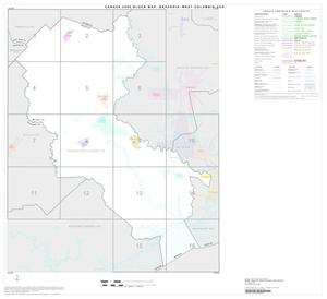 Primary view of object titled '2000 Census County Subdivison Block Map: Brazoria-West Columbia CCD, Texas, Index'.