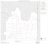 Map: 2000 Census County Subdivison Block Map: Goree CCD, Texas, Block 1