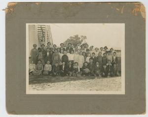 Primary view of object titled '[Students of Ireland School, 1915]'.