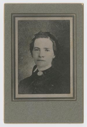 Primary view of object titled '[Photograph of Joanna Troutman]'.