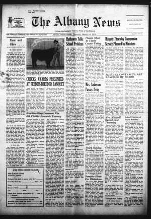 Primary view of object titled 'The Albany News (Albany, Tex.), Vol. 88, No. 30, Ed. 1 Thursday, March 16, 1972'.