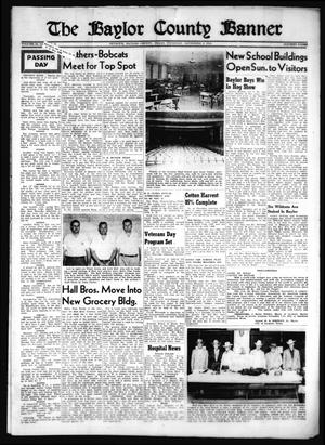 Primary view of object titled 'The Baylor County Banner (Seymour, Tex.), Vol. 59, No. 11, Ed. 1 Thursday, November 4, 1954'.