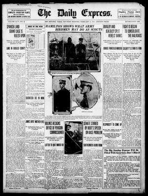 Primary view of object titled 'The Daily Express. (San Antonio, Tex.), Vol. 46, No. 42, Ed. 1 Saturday, February 11, 1911'.