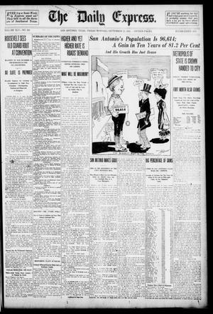 Primary view of object titled 'The Daily Express. (San Antonio, Tex.), Vol. 45, No. 266, Ed. 1 Friday, September 23, 1910'.