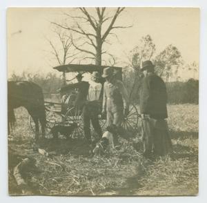 Primary view of object titled '[Photograph of Men in Field]'.