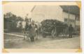 Photograph: [Woman with Cow-Drawn Wagon]