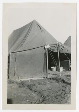 Primary view of object titled '[Camp Lucky Strike Tents]'.