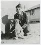 Photograph: [Soldier and Dog]