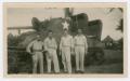 Thumbnail image of item number 1 in: '[Four Soldiers and their Tank called "Grim Reaper"]'.