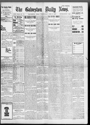 Primary view of object titled 'The Galveston Daily News. (Galveston, Tex.), Vol. 56, No. 70, Ed. 1 Wednesday, June 2, 1897'.