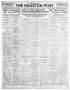 Primary view of The Houston Post. (Houston, Tex.), Vol. 25TH YEAR, Ed. 1 Friday, January 28, 1910