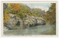 Thumbnail image of item number 1 in: '[Postcard of Eagle Creek at Lovers Retreat]'.