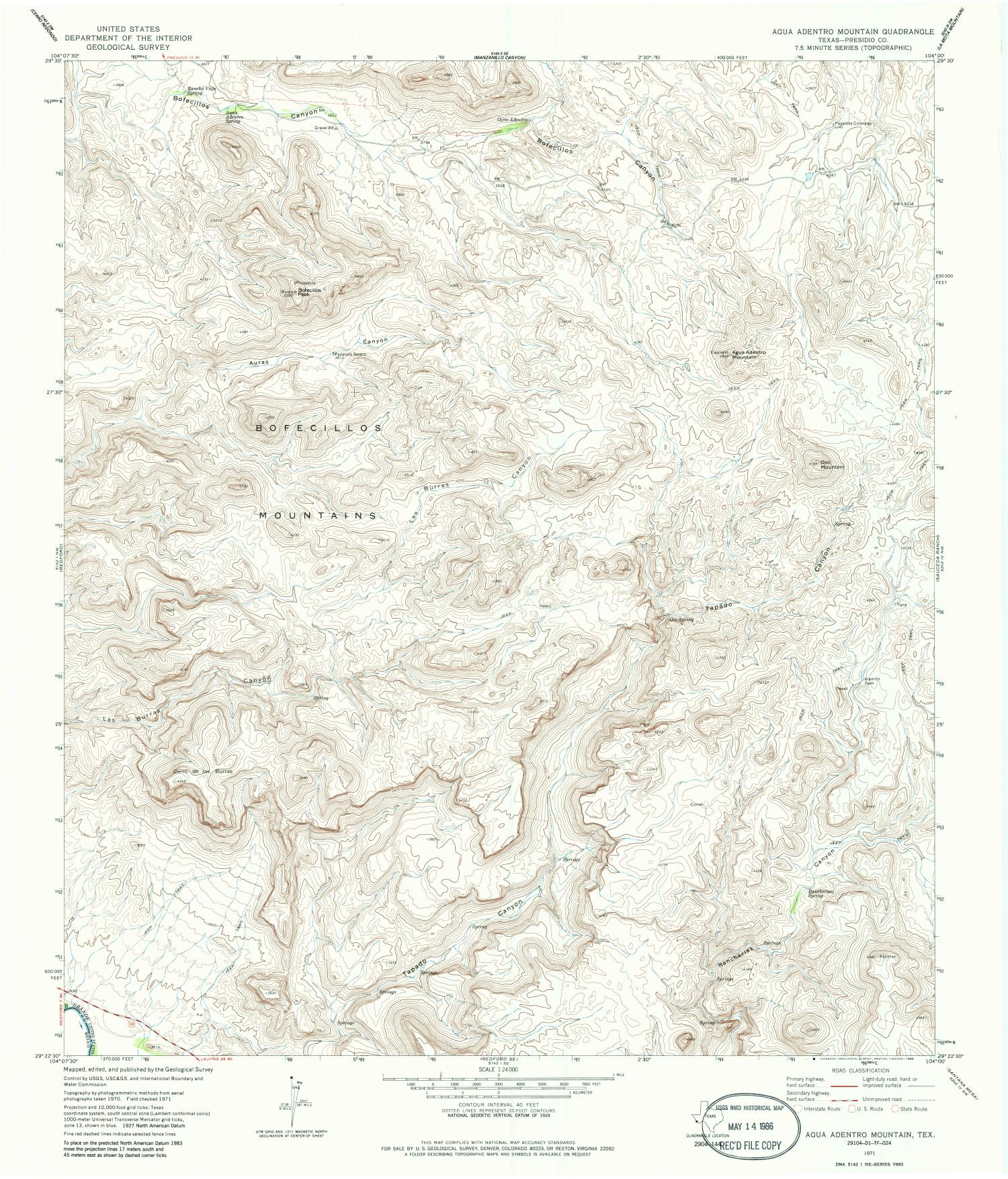Agua Adentro Mountain Quadrangle
                                                
                                                    [Sequence #]: 1 of 1
                                                