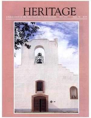Primary view of object titled 'Heritage, Volume 9, Number 4, Fall 1991'.