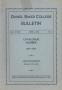 Primary view of Catalog of Daniel Baker College, 1931-1932